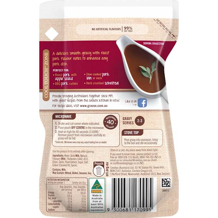 Gravox Liquid Roast Pork Gravy