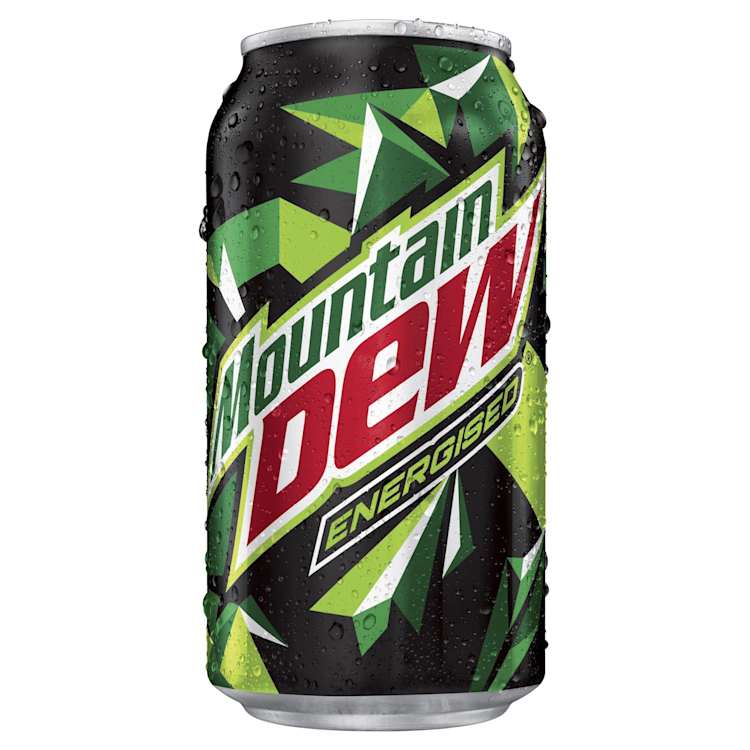 Mountain Dew Energised Can