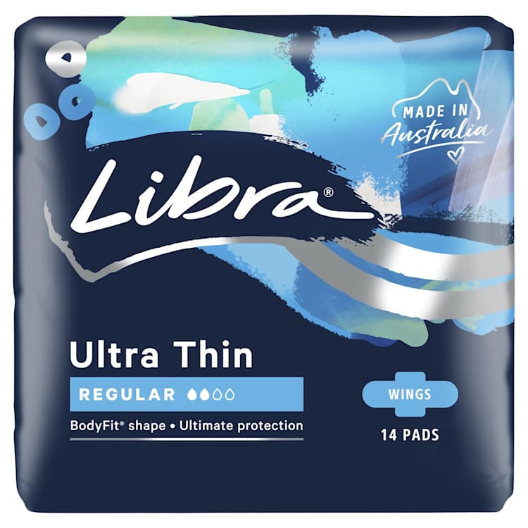 Libra Ultra Thin Pads Regular with Wings