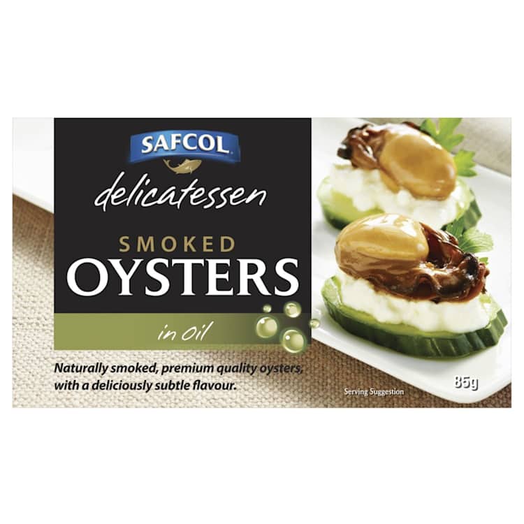 Safcol Delicatessen Smoked Oysters in Oil