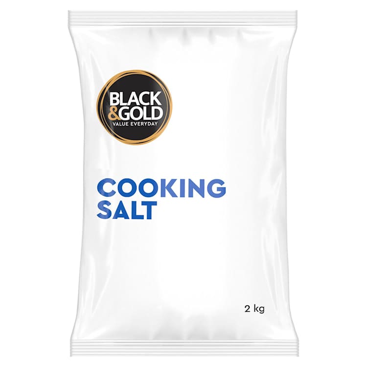 Black & Gold Cooking Salt