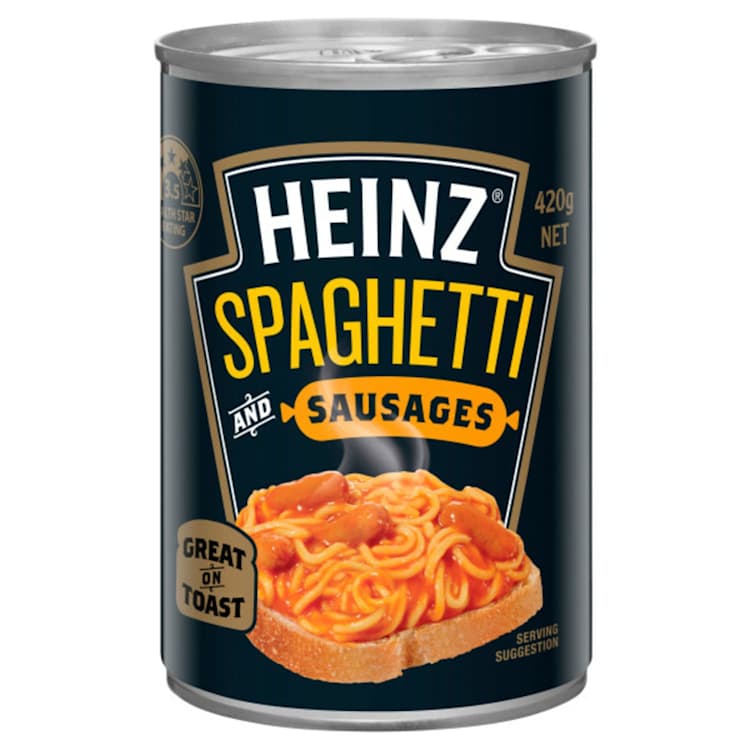 Heinz Spaghetti & Sausages & Tomato Sauce