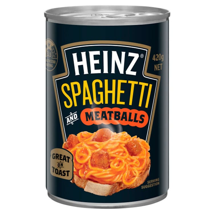 Heinz Spaghetti and Meatballs