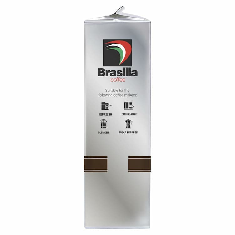 Brasilia Ground Coffee Italian Espresso