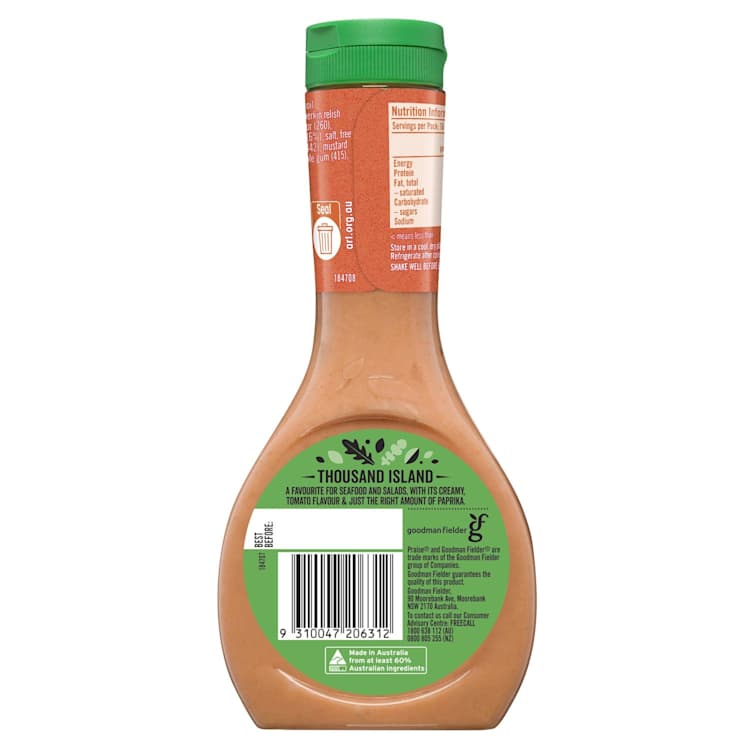 Praise Dressings Thousand Island