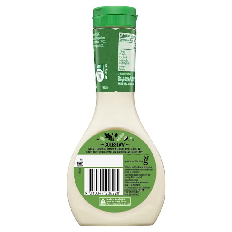 Praise Coleslaw Dressing