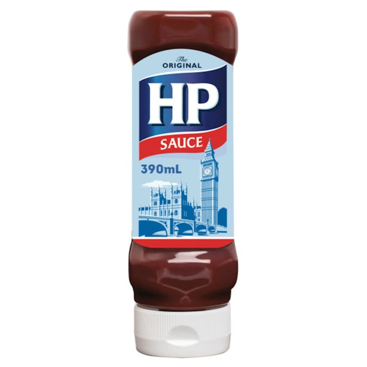 HP Sauce Original Top Down