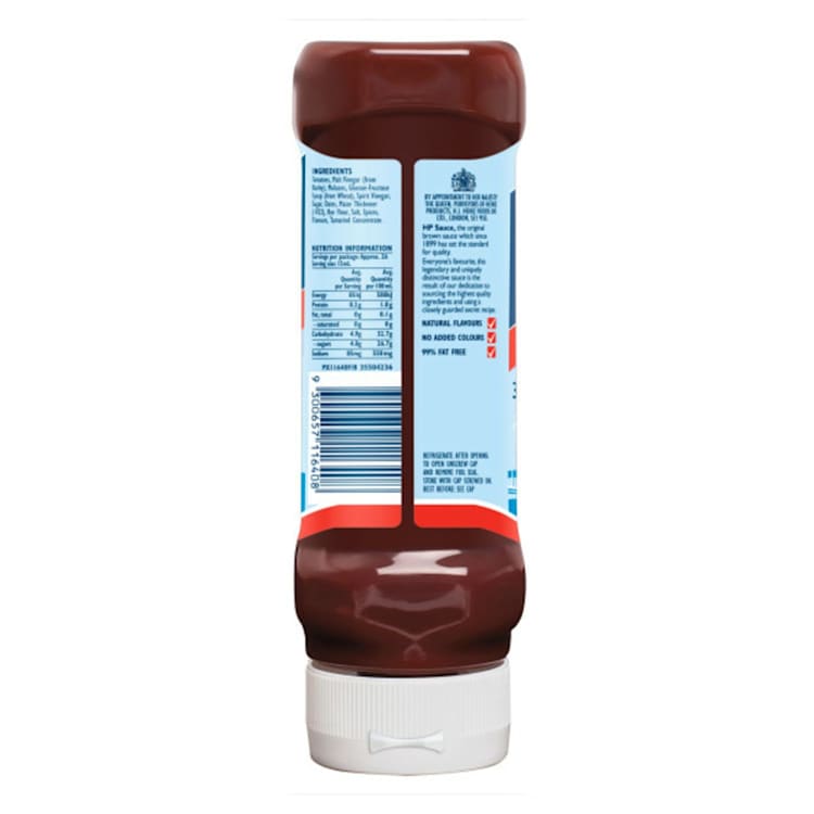 HP Sauce Original Top Down