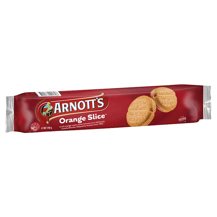 Arnott's Biscuit Orange Slice