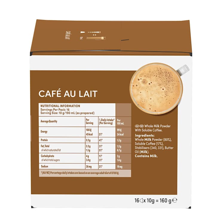 Nescafe Dolce Gusto Café au Lait Capsules