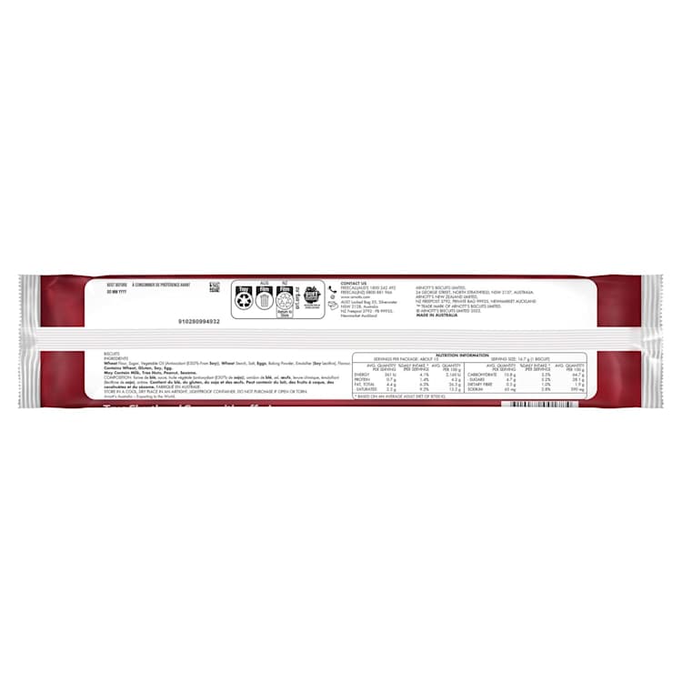 Arnott's Biscuits Shortbread Cream