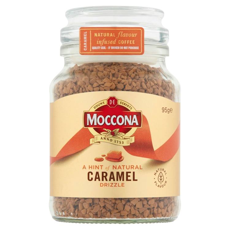 Moccona Freeze Dried Instant Coffee Caramel
