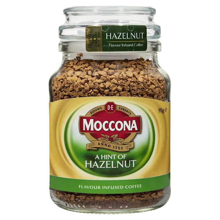 Moccona Freeze Dried Instant Coffee Hazelnut