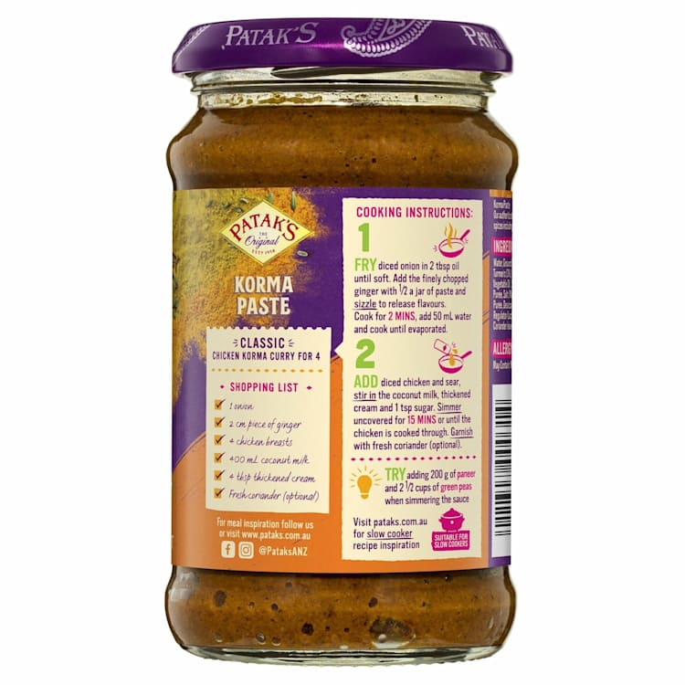 Patak's Korma Paste