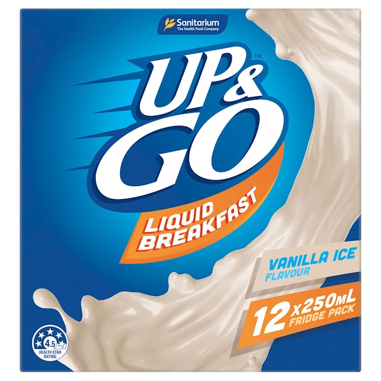 Up & Go Liquid Breakfast Vanilla Ice