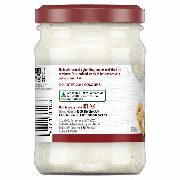 MasterFoods Traditional Tartare Sauce