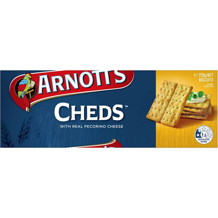 Arnott's Cheds