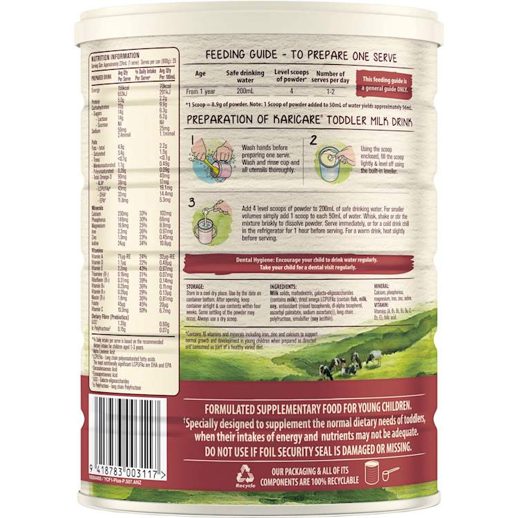 Karicare Plus 3 Milk for Toddlers 12+ Months