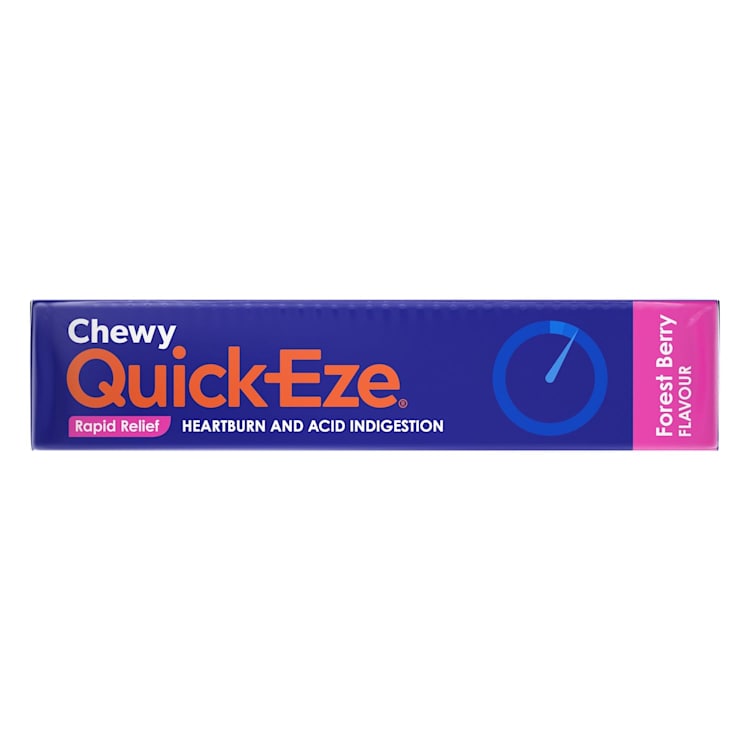 Quick-Eze Chewy Forest Berry Antacid Tablets