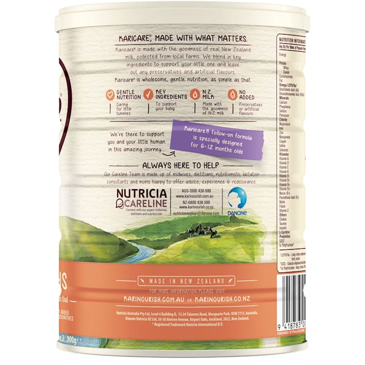 Karicare 1 Baby Infant Formula From Birth to 6 Months