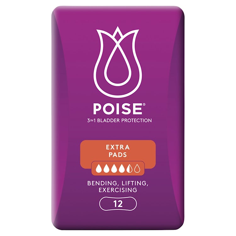 Poise Incontinence Pads Extra Absorbency