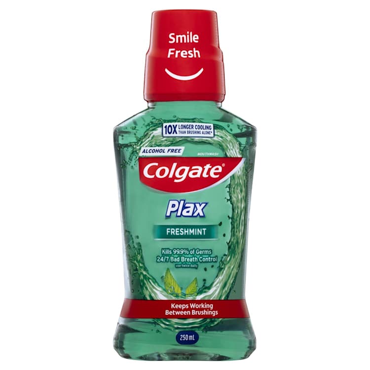 Colgate Plax Alcohol Free Mouthwash Freshmint