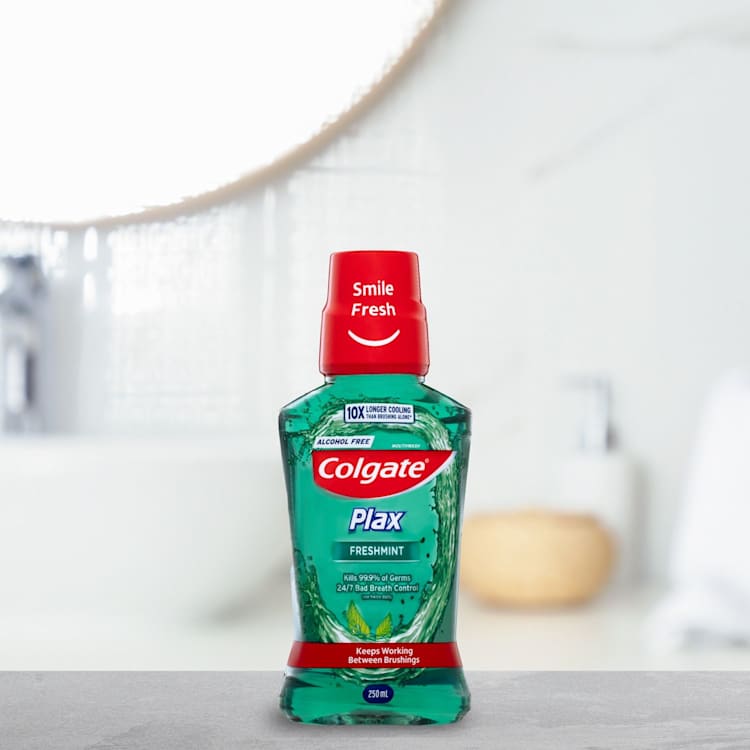 Colgate Plax Alcohol Free Mouthwash Freshmint