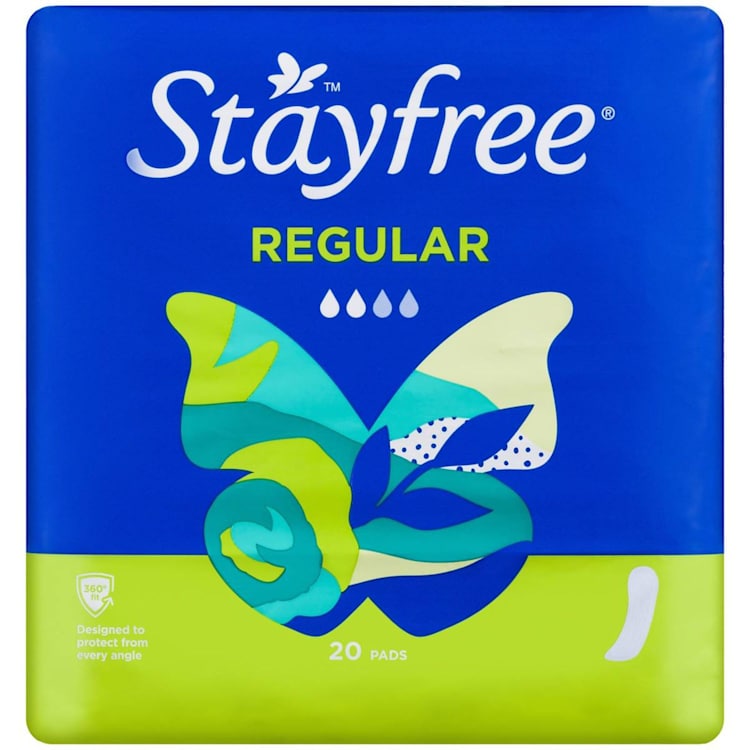 Stayfree Pads Regular No Wings