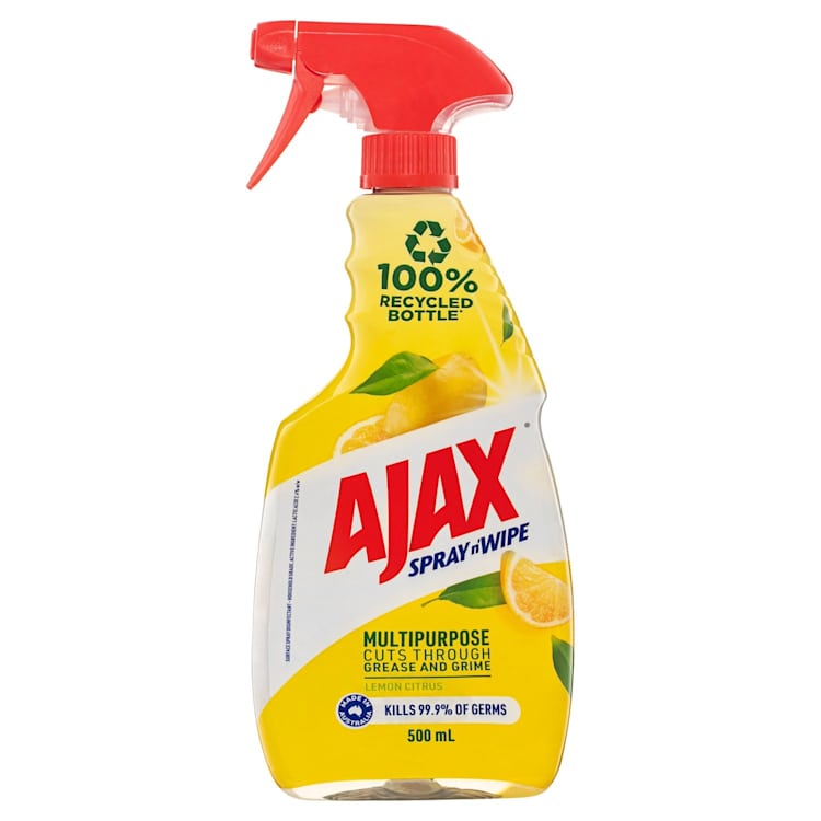Ajax Spray n' Wipe Multi-Purpose Antibacterial Disinfectant Cleaner Trigger Surface Spray Lemon Citrus