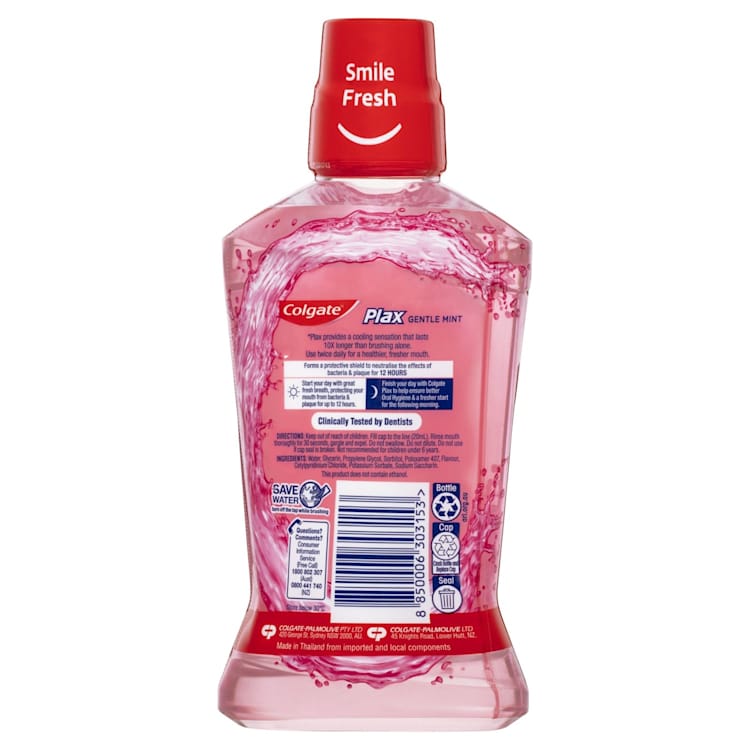 Colgate Mouthwash Plax Gentle Care