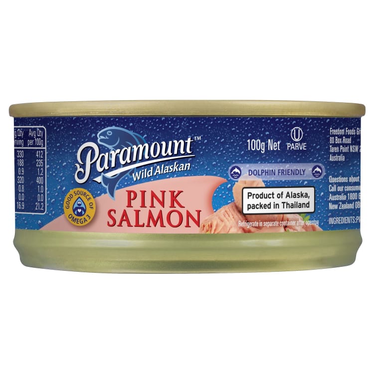 Paramount Wild Alaskan Pink Salmon 100g | IGA Shop Online