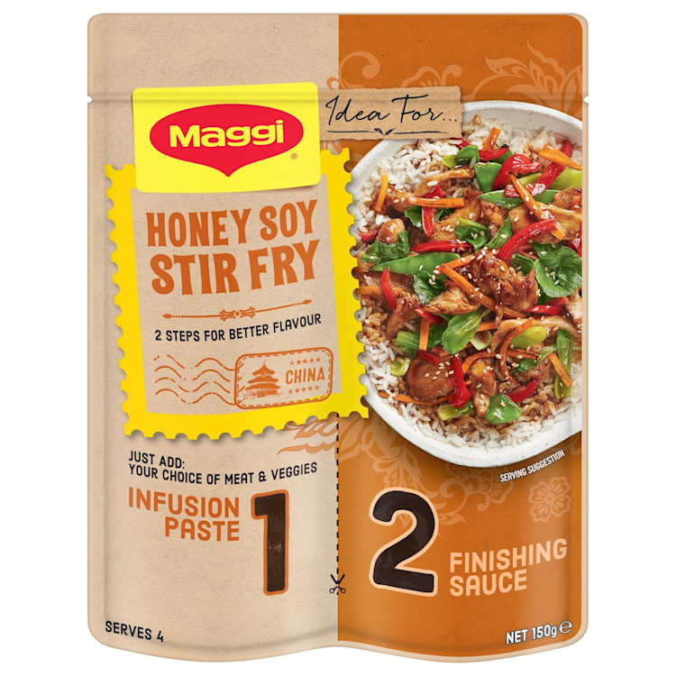 Maggi Stir Fry Creations Honey, Soy & Garlic Chicken