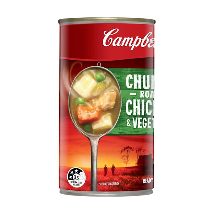 Campbell's Chunky Canned Soup Roast Chicken & Vegetable