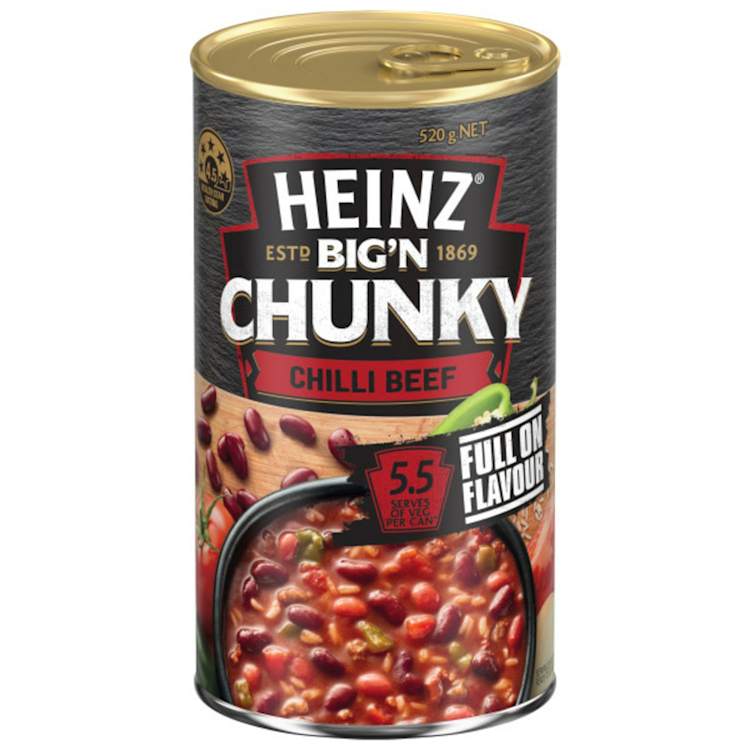 Heinz Big N Chunky Canned Chilli Beef