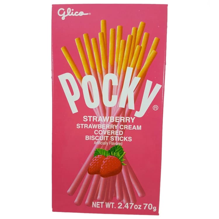 Glico Pocky Strawberry Biscuit Sticks