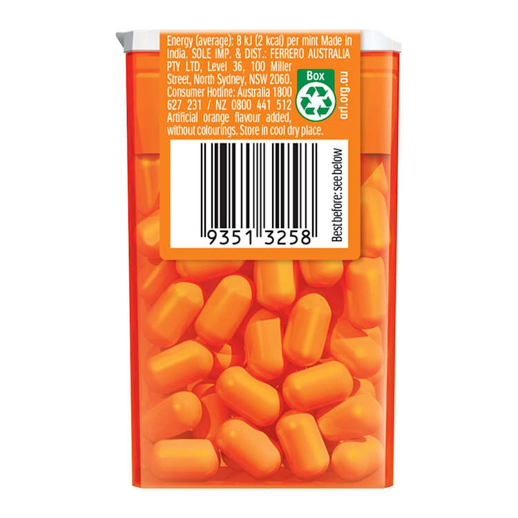 Tic Tac Orange