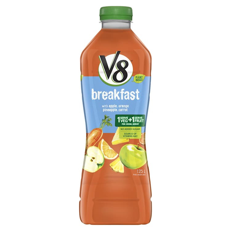V8 Breakfast Fusion Vegetable Juice