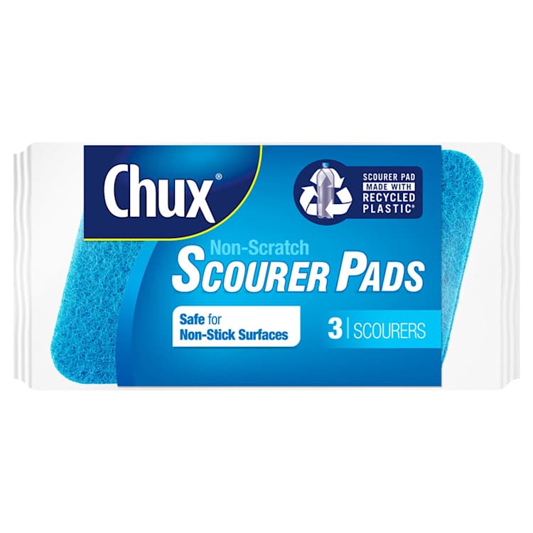 Chux Scourer Pads Non-Scratch