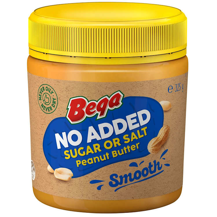 Bega Peanut Butter Smooth No Added Sugar Or Salt