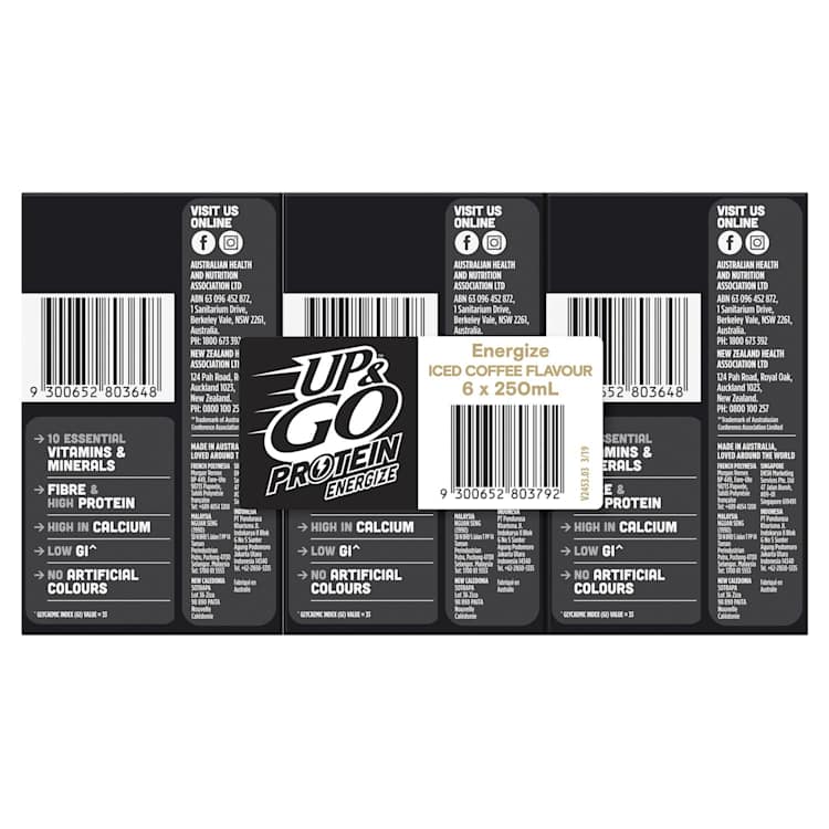 Sanitarium Up & Go Protein Energize Iced Coffee