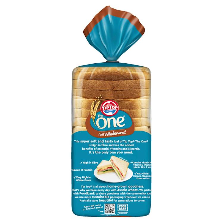 Tip Top The One Soft Wholemeal