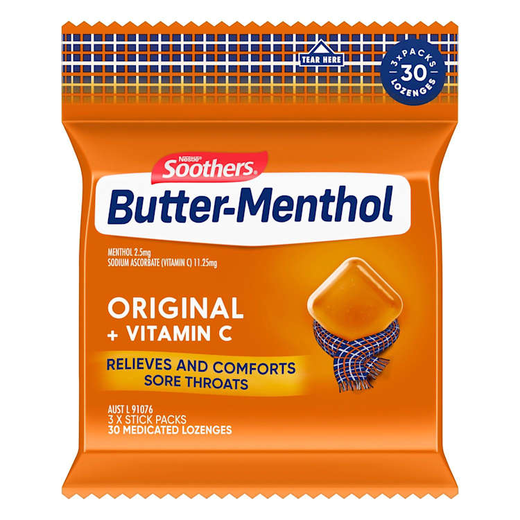 Allen's Butter-Menthol Throat Lozenge
