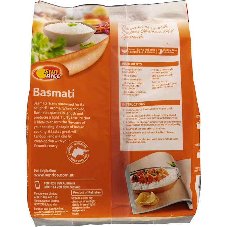 SunRice Basmati Aromatic Rice
