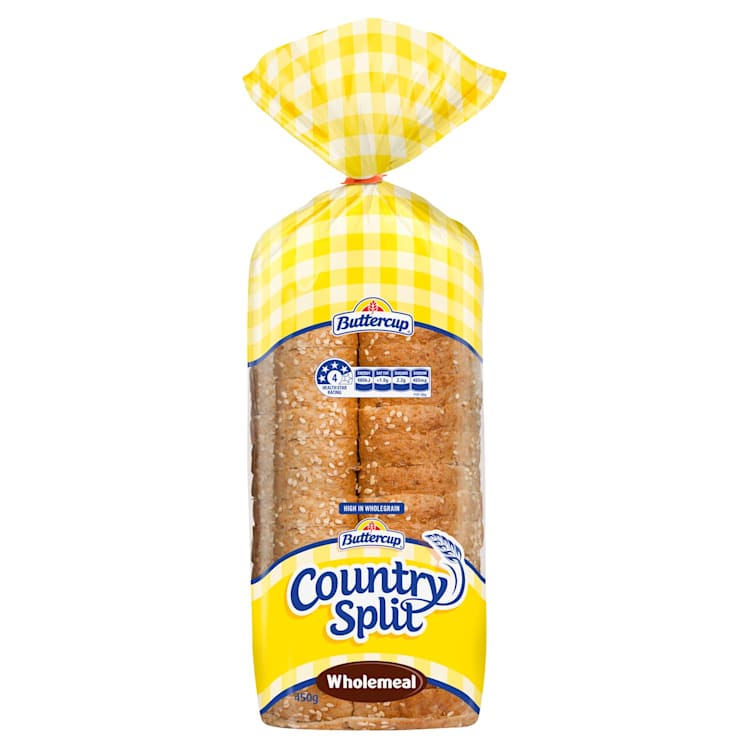 Buttercup Country Split Bread Wholemeal