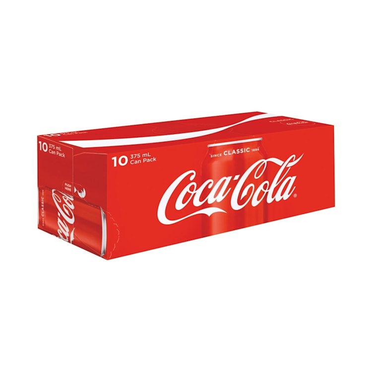 Coca-Cola Classic Soft Drink Multipack Cans