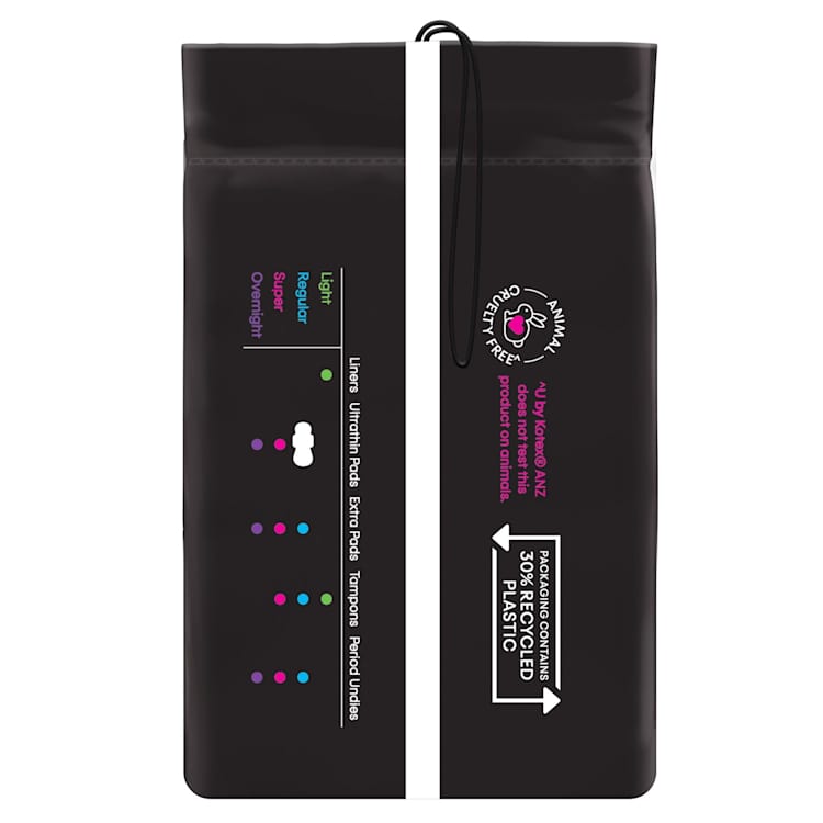 U By Kotex Super Ultrathins With Wings