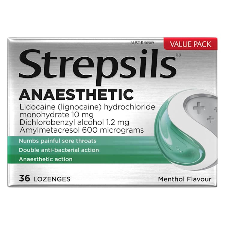 Strepsils Plus Anaesthetic Lozenges