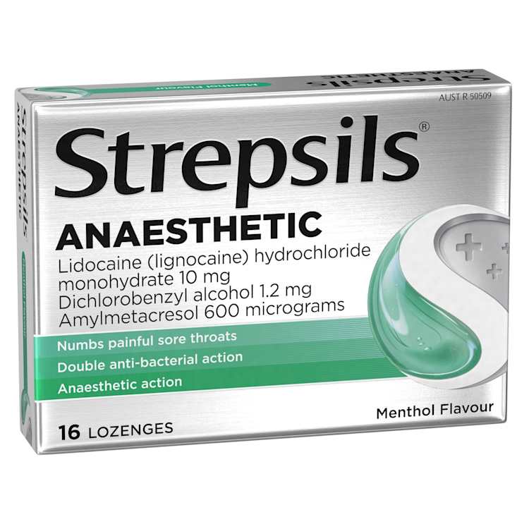 Strepsils Plus Anaesthetic Lozenges