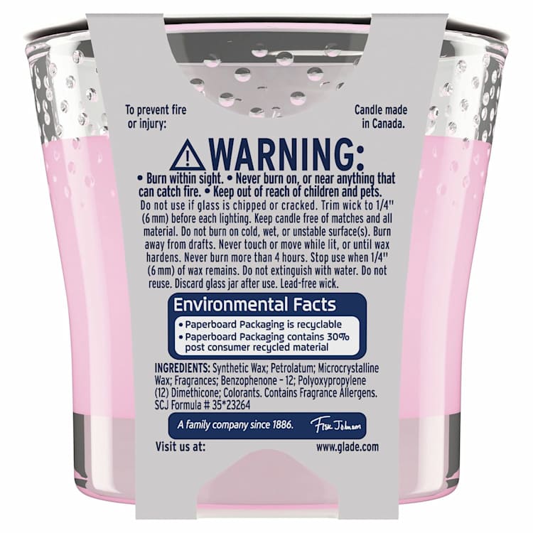 Glade Candle Angel Whispers