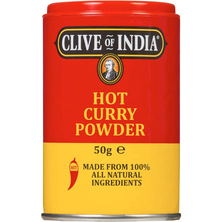 Clive of India Hot Madras Curry Powder